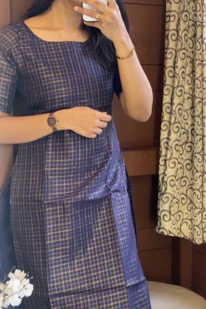 AD026  PONGAL SERIES 2K25 Blue kurti
