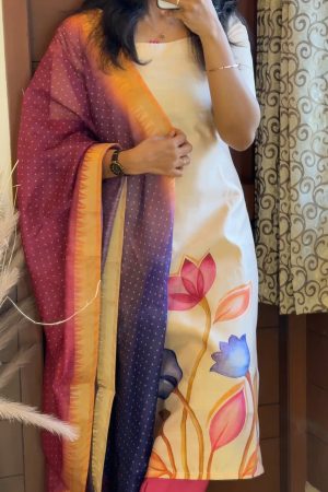 AD042  Soft Linen 3 piece set