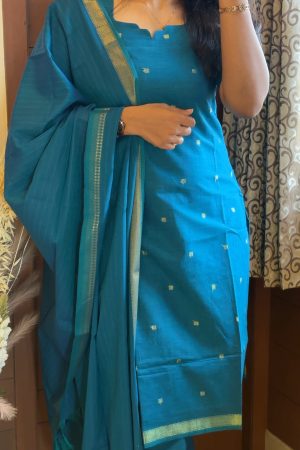 AD046 Handloom cotton 3 Piece set