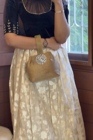 AD028 PONGAL SERIES 2K25 Croptop & Skirt
