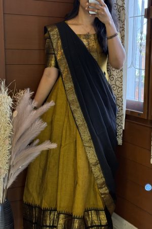 Aara012 Chettinadu 2-in-1 Ethnic Wear