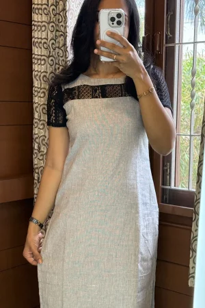 Raw Silk KURTI
