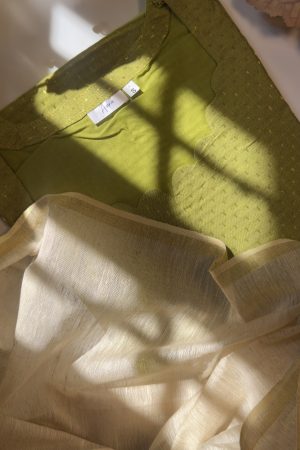 AD024 PONGAL SERIES 2K25 raw silk green