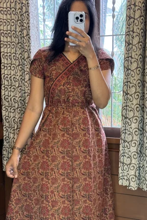 AD002 Silk Cotton Kurti